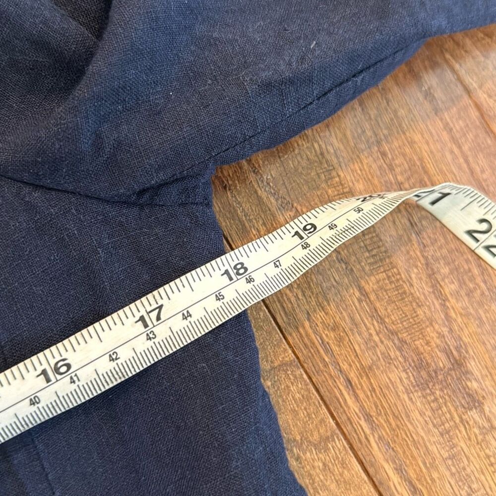 Talbots 100% Linen Classic Single Button Blazer 4 - image 6